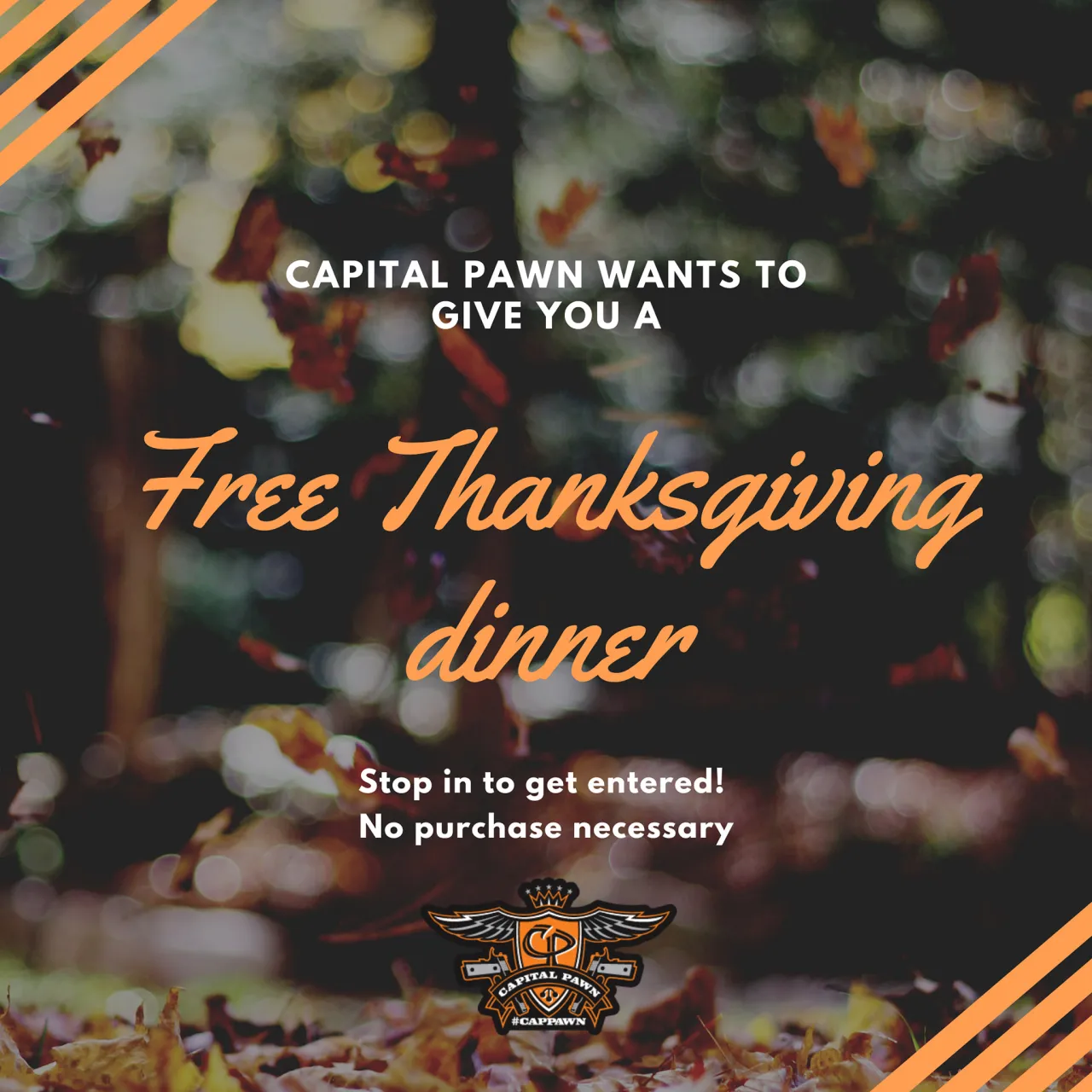 Win a Thanksgiving Dinner!